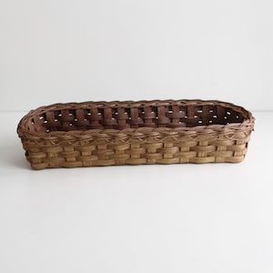 DIY Kit, Frenchbread Basket with Decorative Rim, intermediate basketweaving supplies