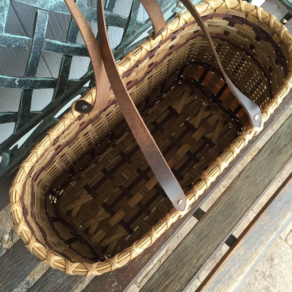 Northwoods Tote Basket Etsy