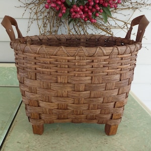 Footed Storage Basket