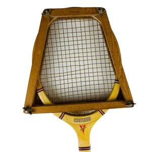 Vintage Cortland Wood Tennis Racquet Sold Separately