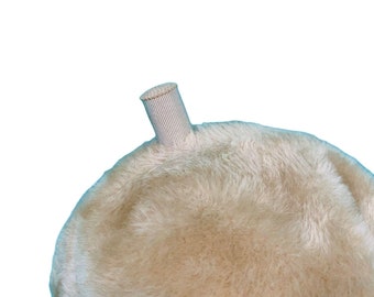 Vintage 1950s Faux Fur Beret Peck & Peck Round Hat - Etsy