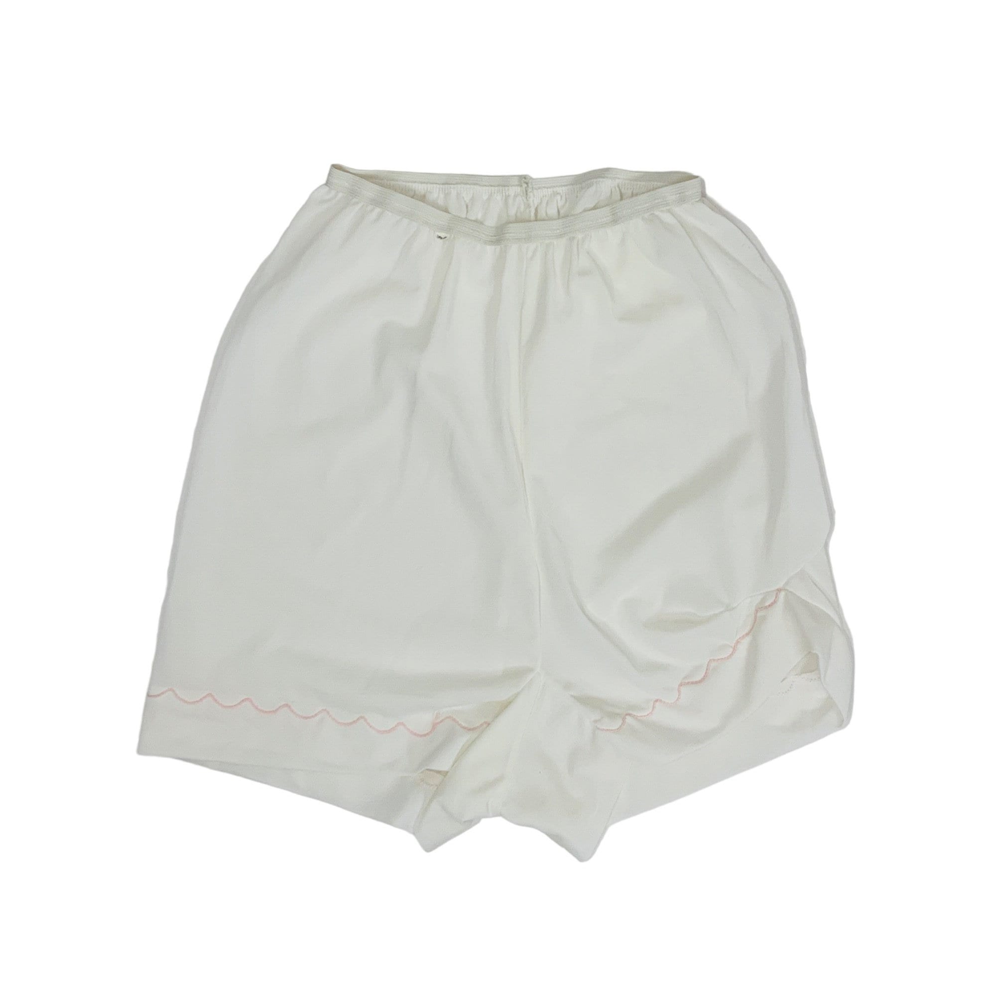 Vintage Lingerie Vanity Fair White Nylon Pettipants Tap Shorts