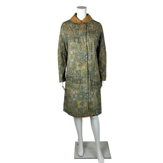 Vintage 70s Reversible Coat Women