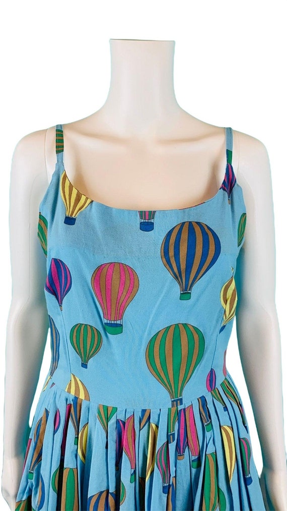 Retro Vintage 50s Style Hot Air Balloon Novelty P… - image 3