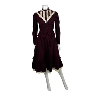 Burgundy Corduroy Dress - Etsy