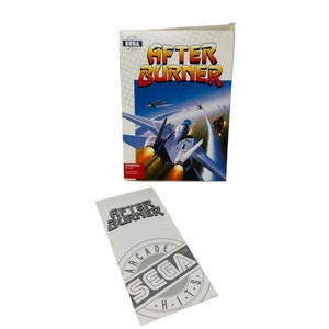 After Burner Sega Arcade Commodore 64/128 Floppy Disk Computer Game AS IS