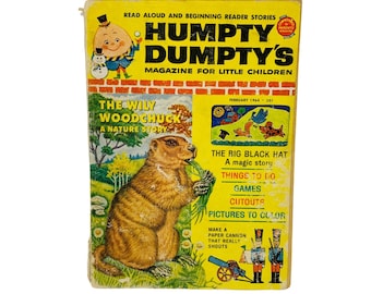 Vintage Humpty Dumpty's Magazine For Little Children February 1964