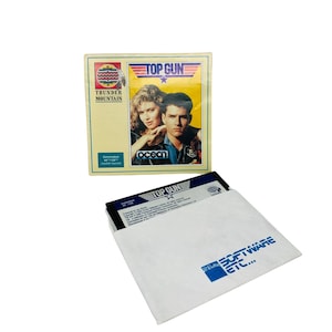 Thunder Mountain Top Gun Commodore 64/128 Floppy Disk Computer Game UNTESTED