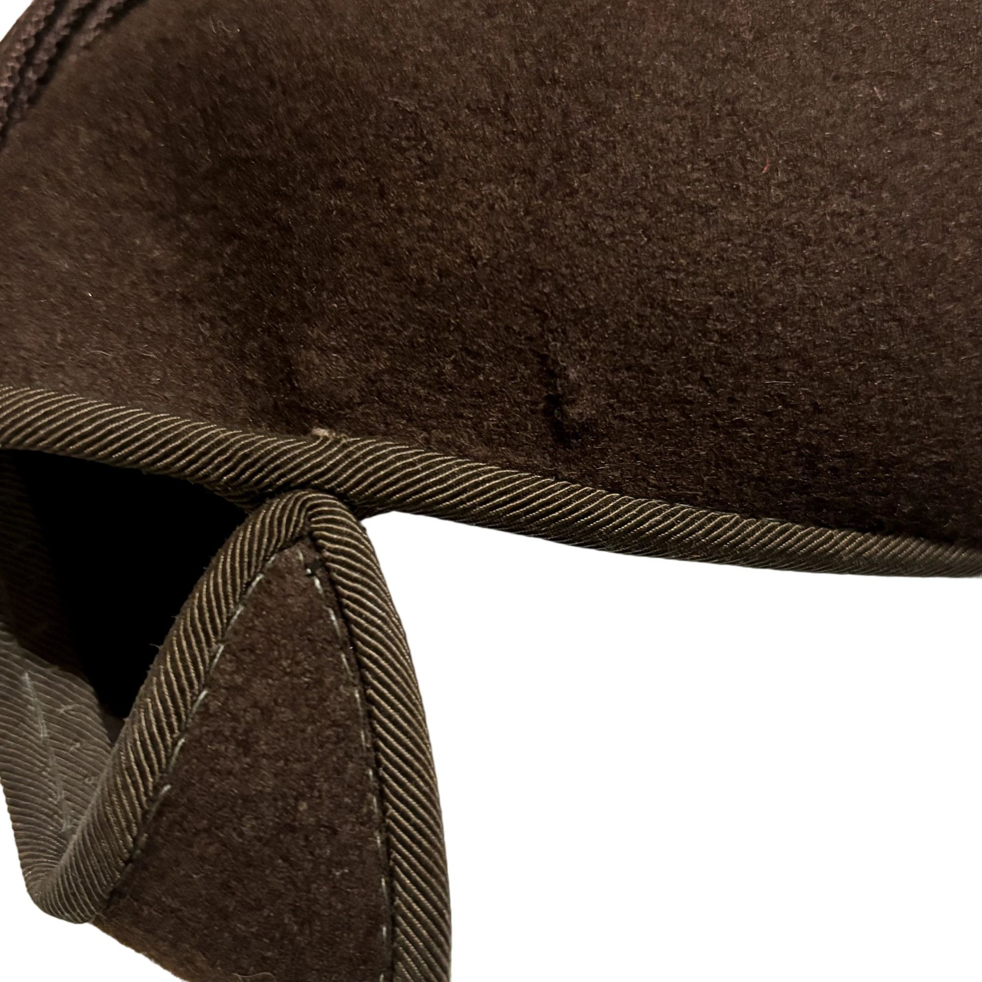 Vintage Bows Hat Scalloped Chocolate Brown Wool Calot Cap Vintage Bows Hat Scalloped Chocolate Brown Wool Calot Cap - Etsy main image 3