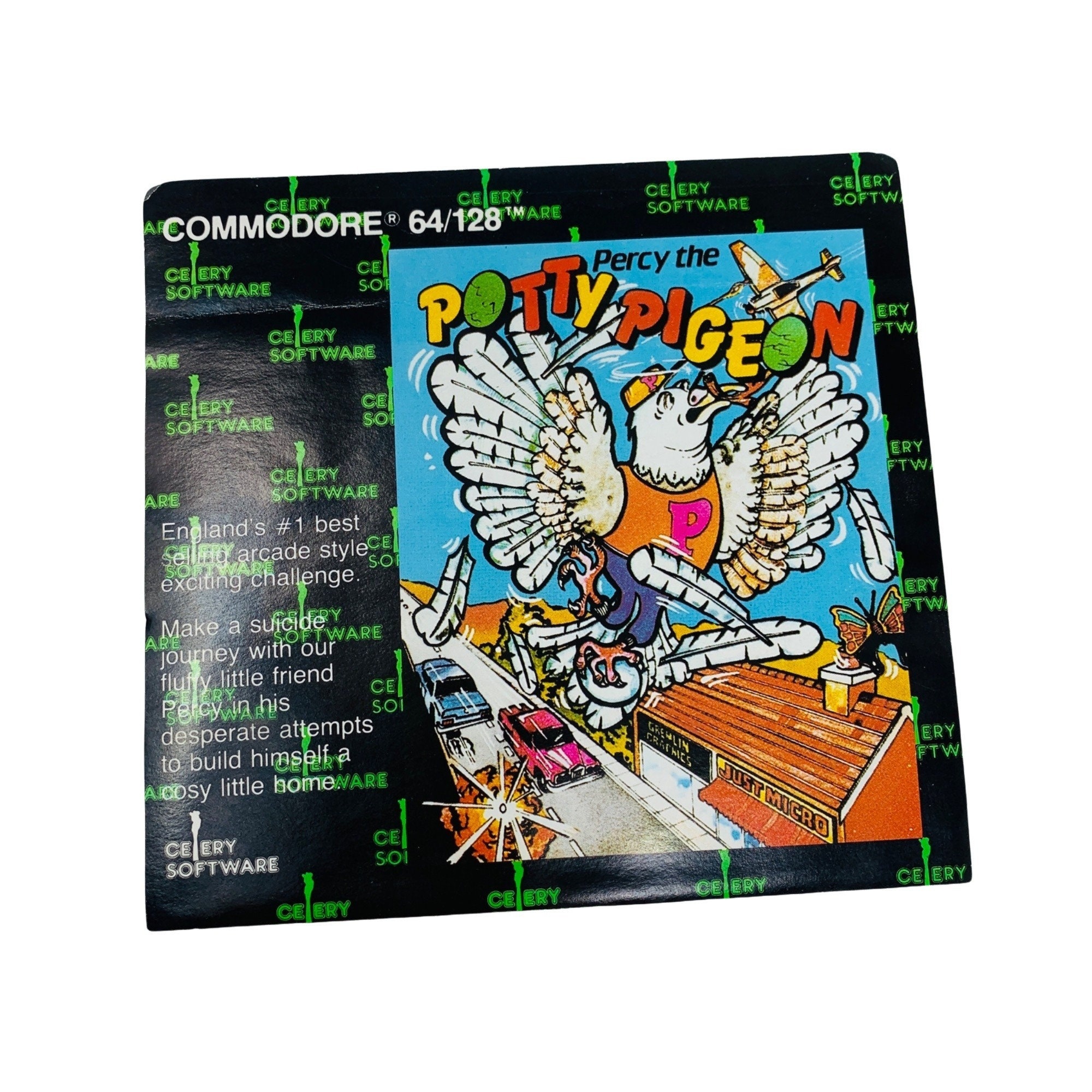 A collection of twenty six Commodore 64 5 1/4 inch floppy disk and