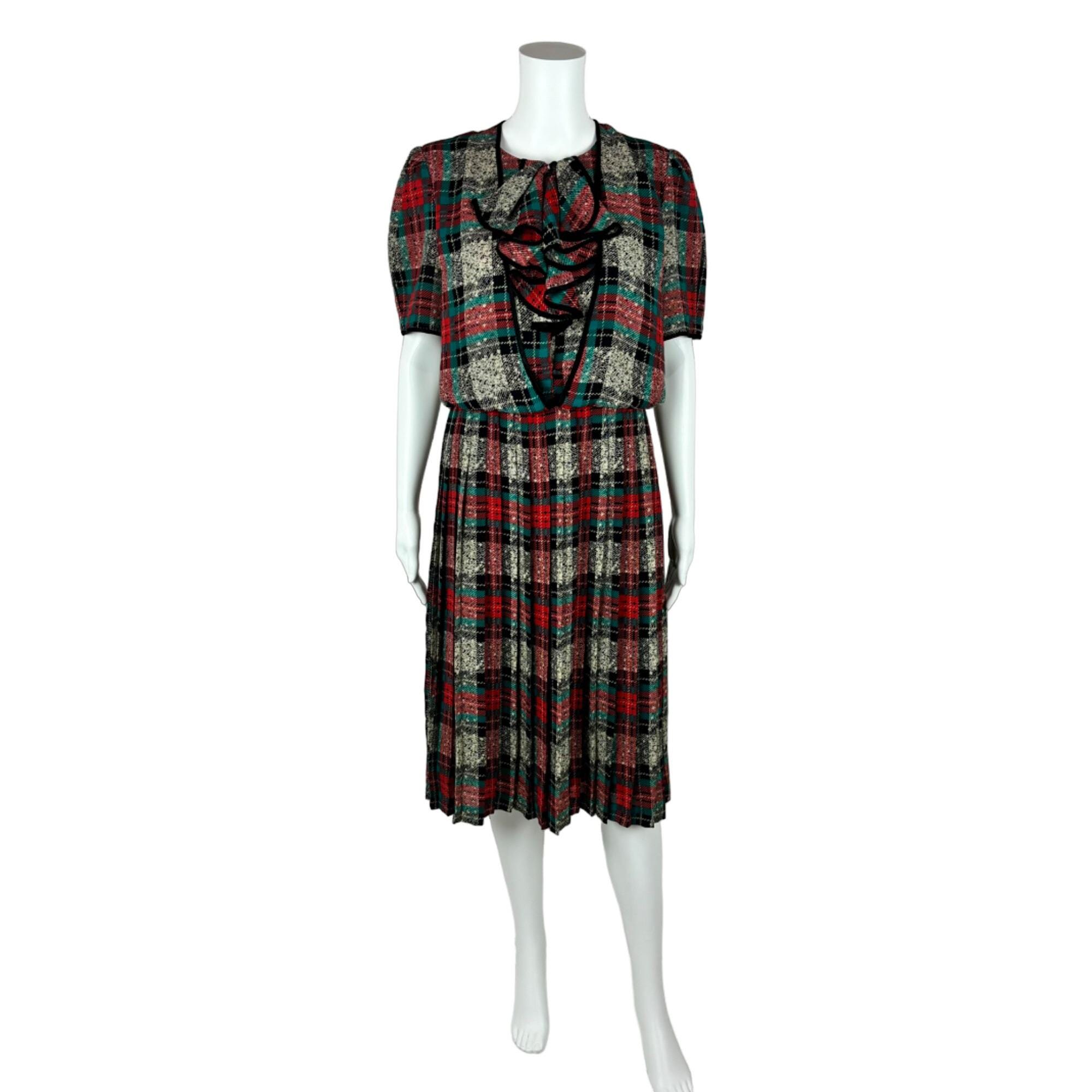 Red and Green Plaid Womens Dress - Etsy Red and Green Plaid Womens Dress - Etsy