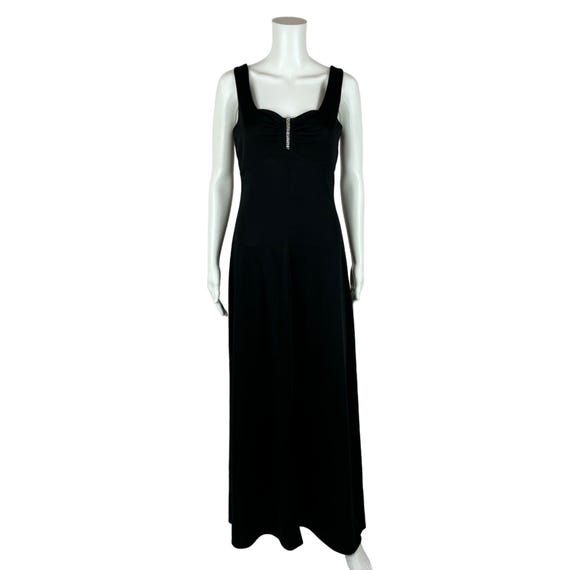 70s formal dress Shop our 1970s Dresses Wonderful abstract design throughout with metallic threads Vintage 70s Formal Dress Women's