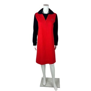 open lace back dress Lacoste Women's Polo Dress with Belt Design, red, 38 : Amazon.sg: Fashion