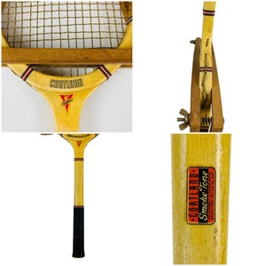 Vintage : Raquette De Tennis En Bois Cortland Challenge (Années 70/80 ?)