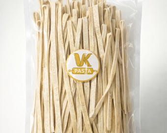 Triple Bundle Handmade dried fettucine Fresh egg pasta Small batch artisan