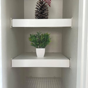 Plastic covers for wire shelves - a great solution! Custom sizes! Easy to clean, mildew resistant storage solution!