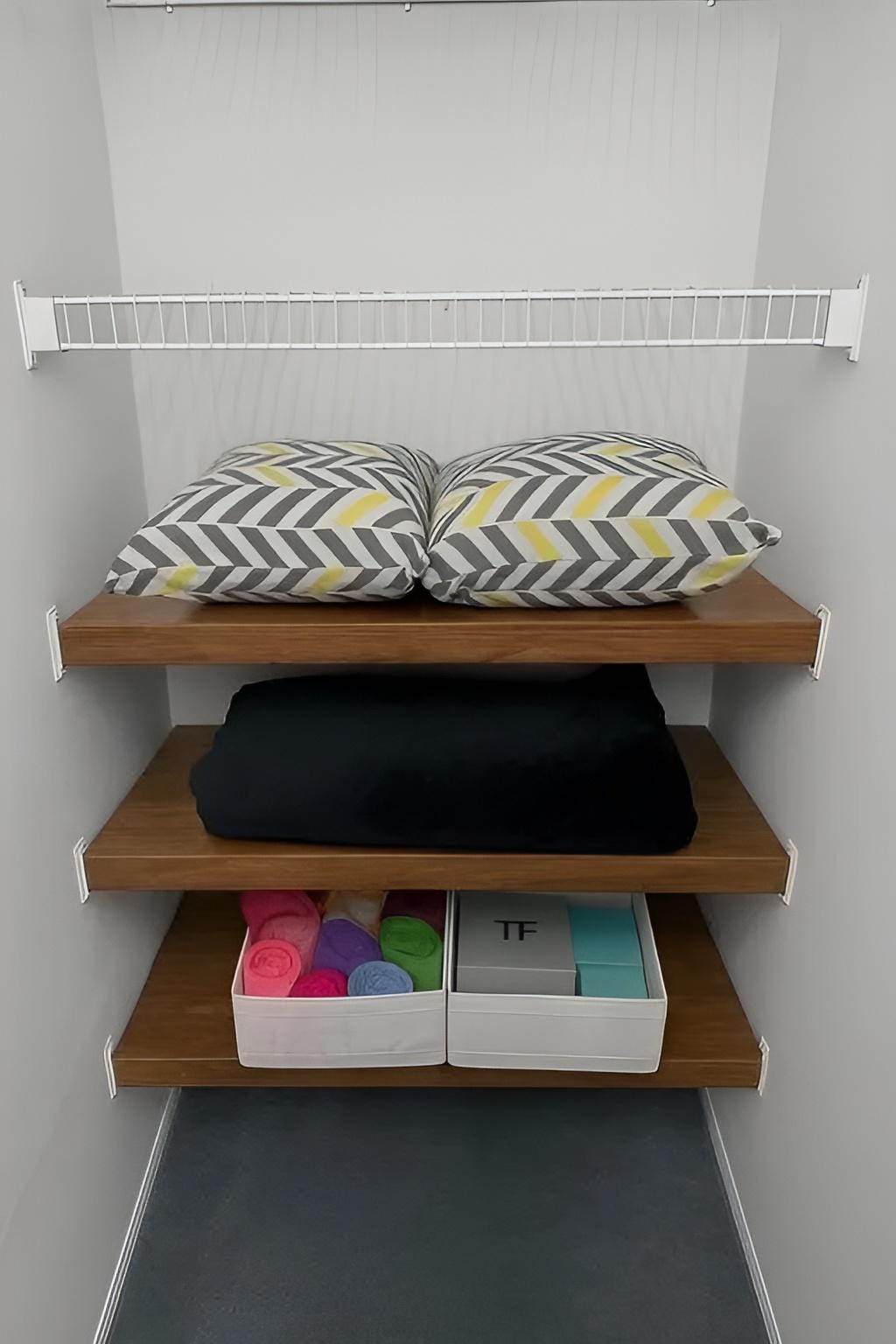 Custom Wire Shelf Covers - Plastic Wood-Look Protective Liners for Any Size Shelving Unit | Easy Clean, Mold-Resistant Storage Solution