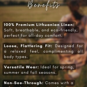 Key features of linen clothing