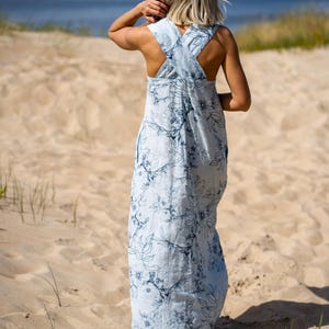 Minimalistic summer long dress