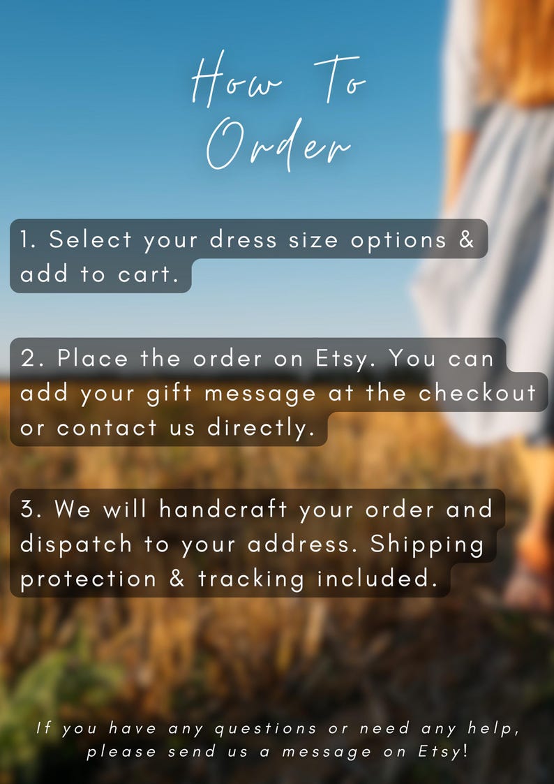 How To Order Linen Dress For Her