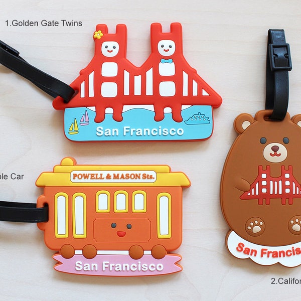 Cute Luggage Tags Etsy