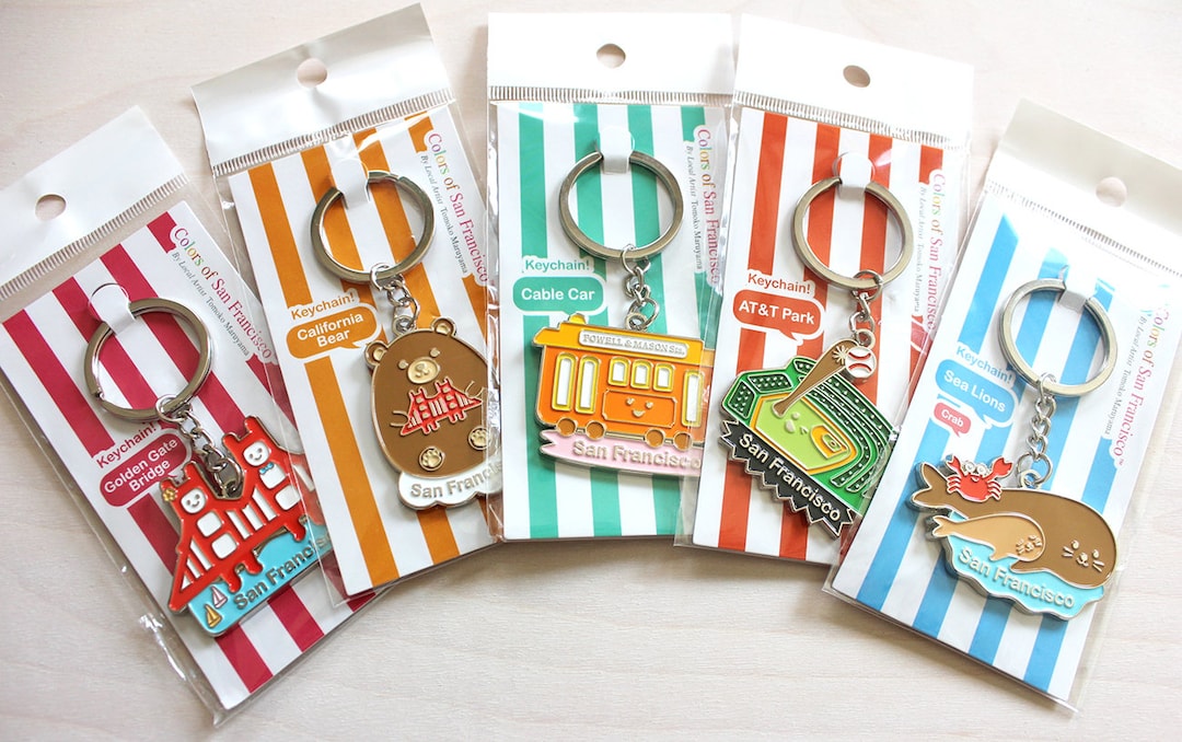 サンフランシスコのキーホルダー - Etsy 日本