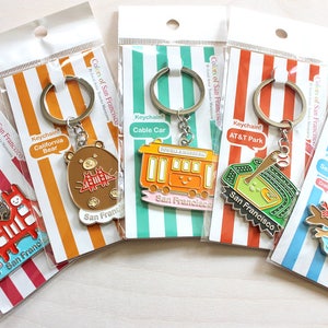 San Francisco Keychains