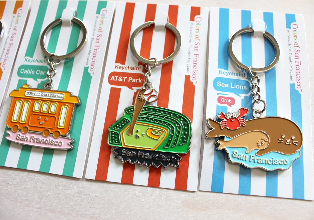 サンフランシスコのキーホルダー - Etsy 日本