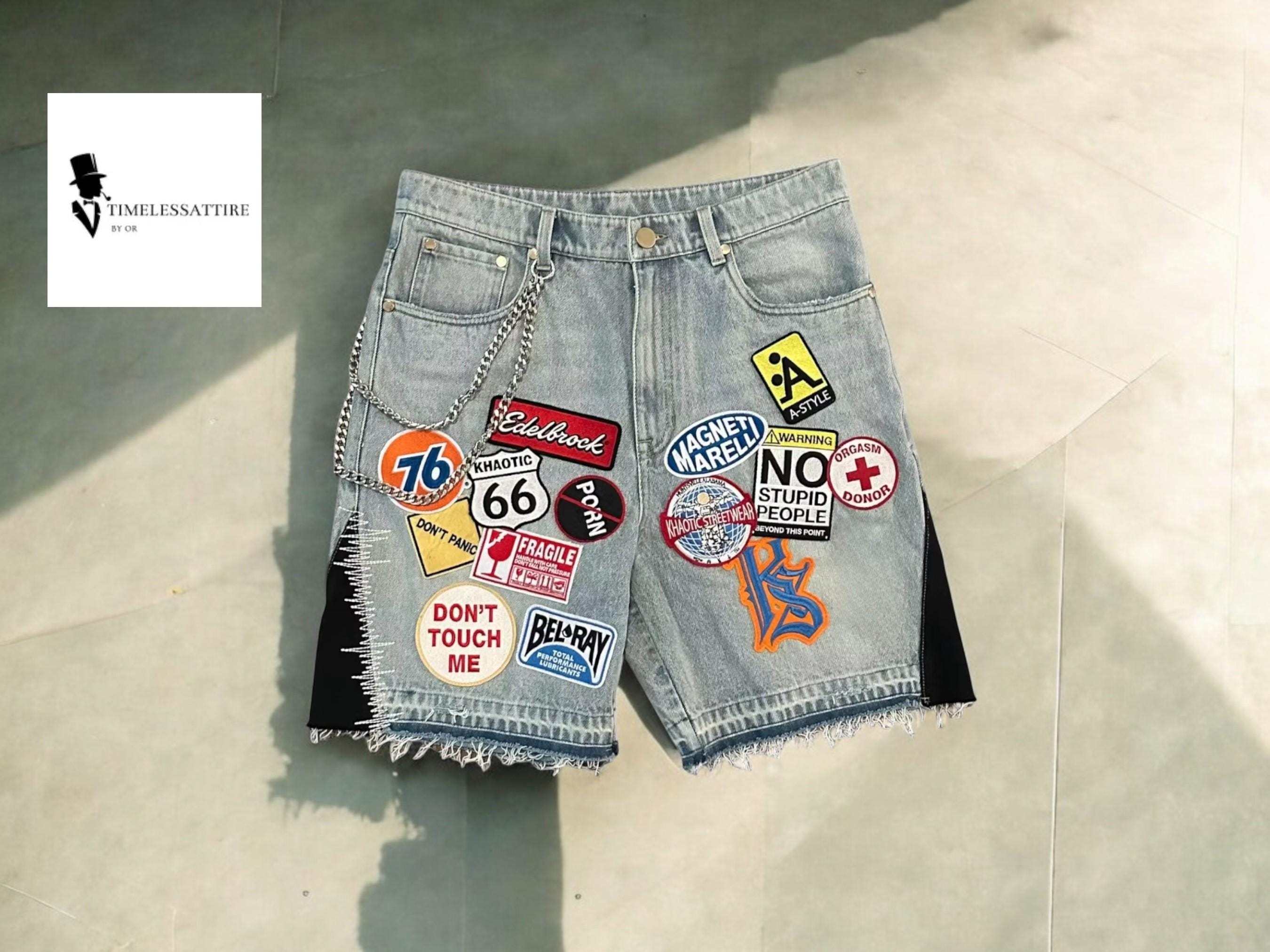 Buy Retro Jean Shorts Online In India India