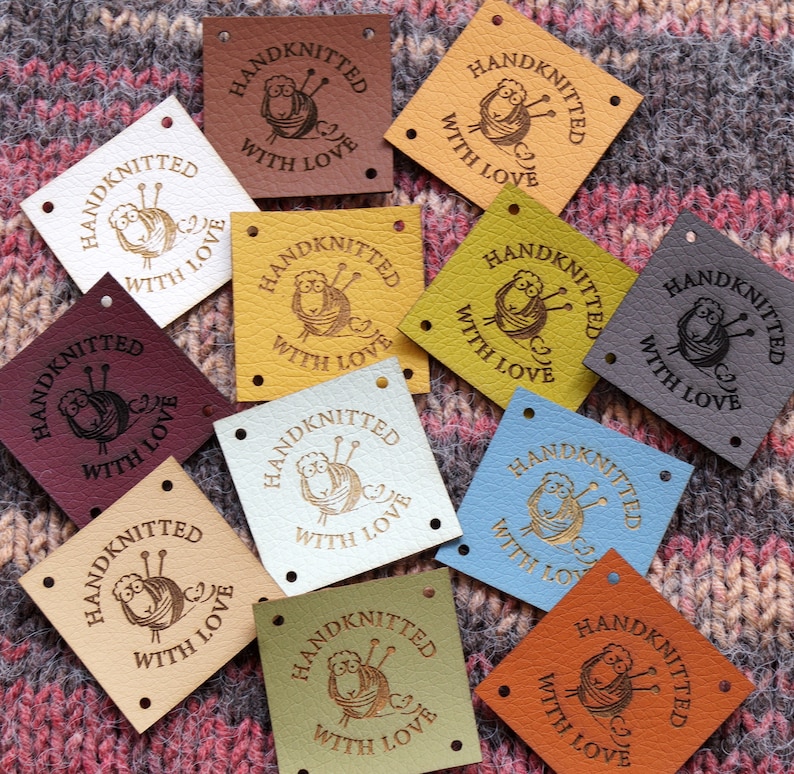 labels for handmade items knitting labels labels for crochet etsy
