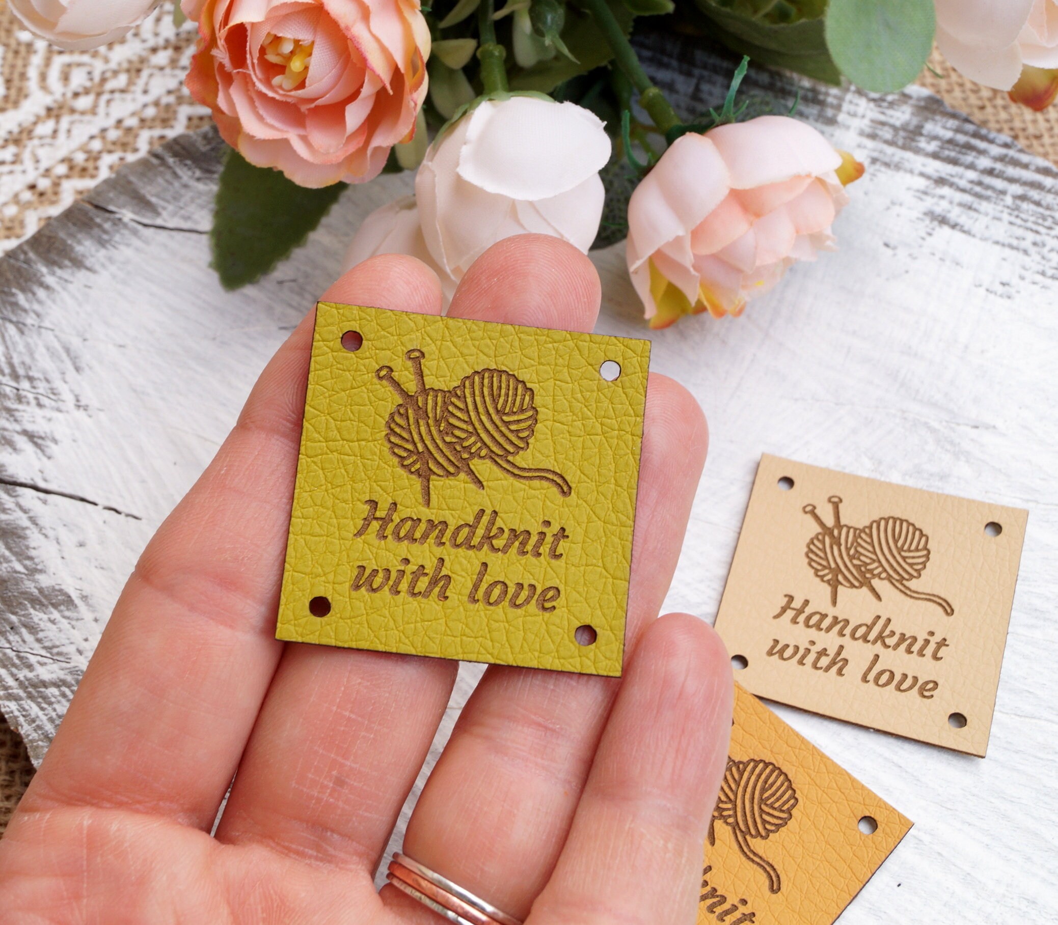Leather Tags for Handmade Items Tags for Handmade Items Etsy