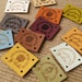 Leather labels for handmade items, custom clothing labels, knitting labels, crochet tags, set of 25 
