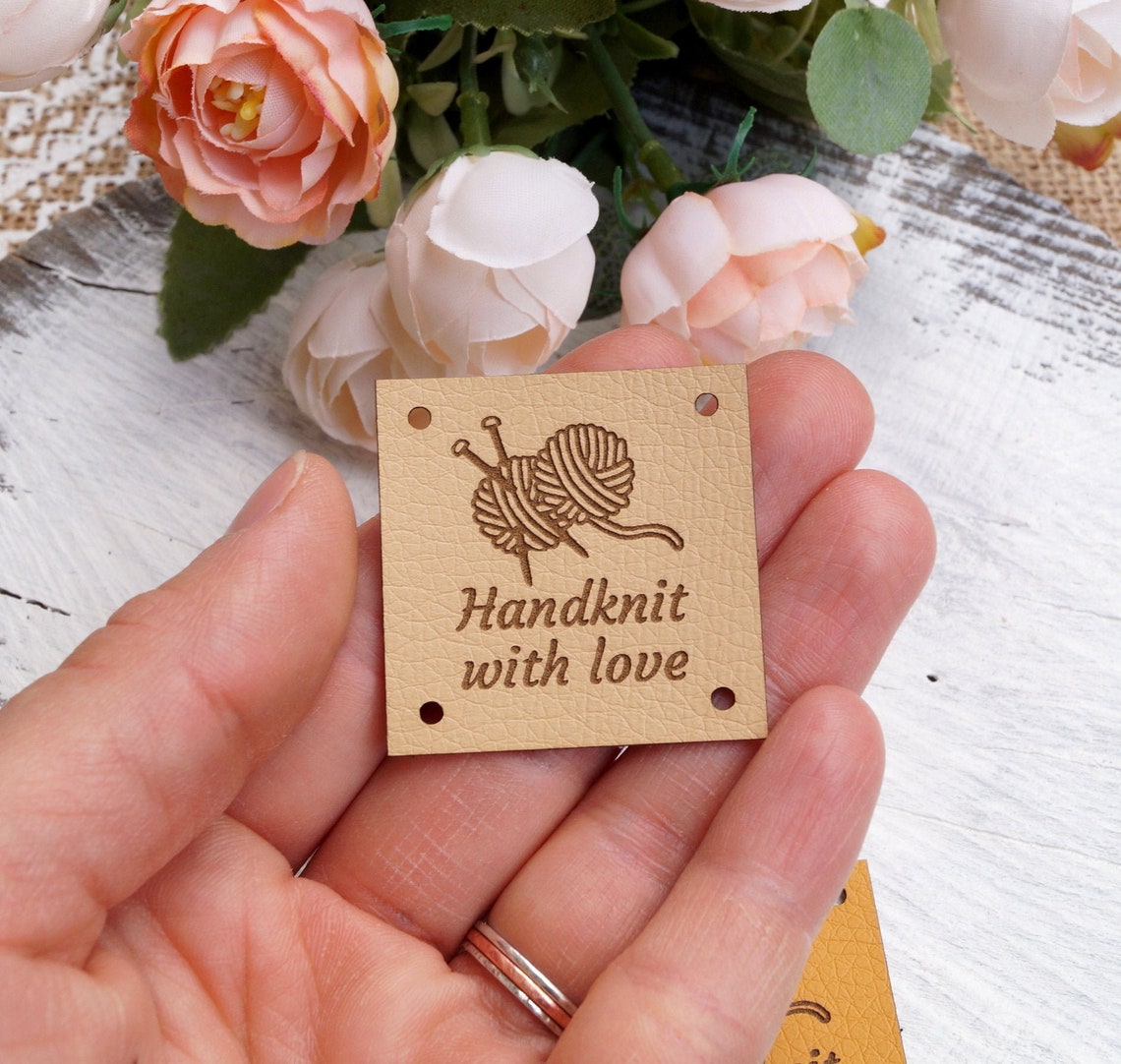 Leather Tags for Handmade Items Tags for Handmade Items Etsy