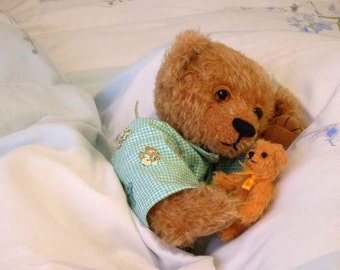 Artist Teddy Bear Pattern, Jointed Mohair Mirosha 12 inch (PDF Pattern)