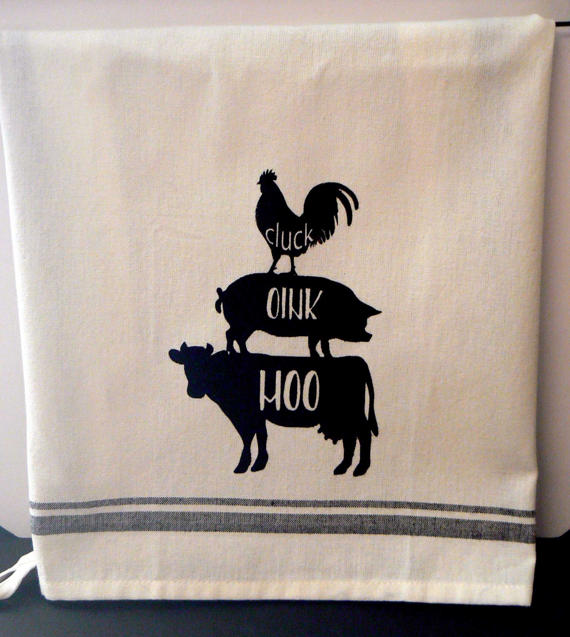 Rooster kitchen towel set