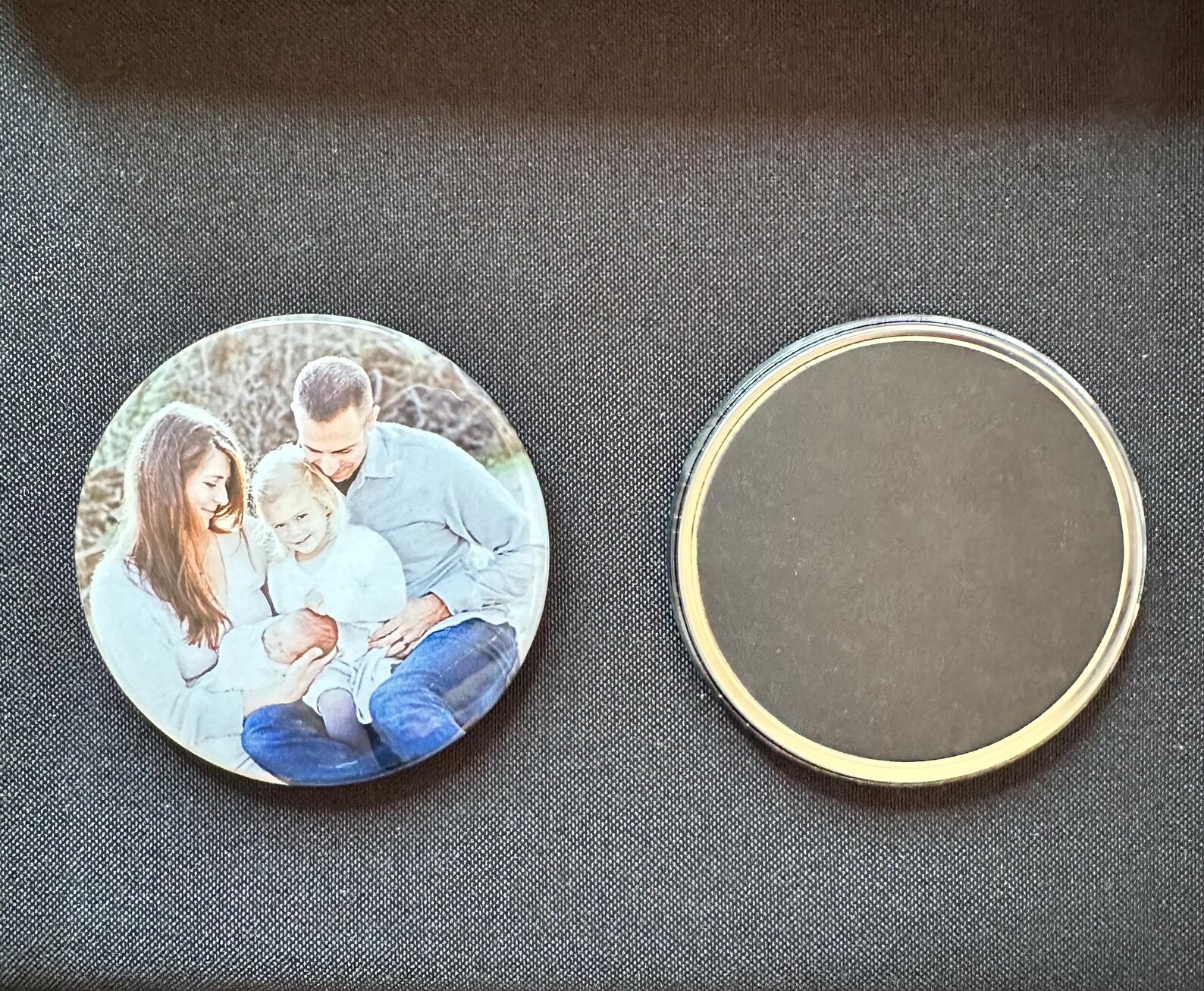 Custom Photo Fridge Magnet | 3-inch Round, Handmade - Etsy