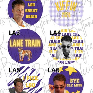 Lane Kiffin Buttons