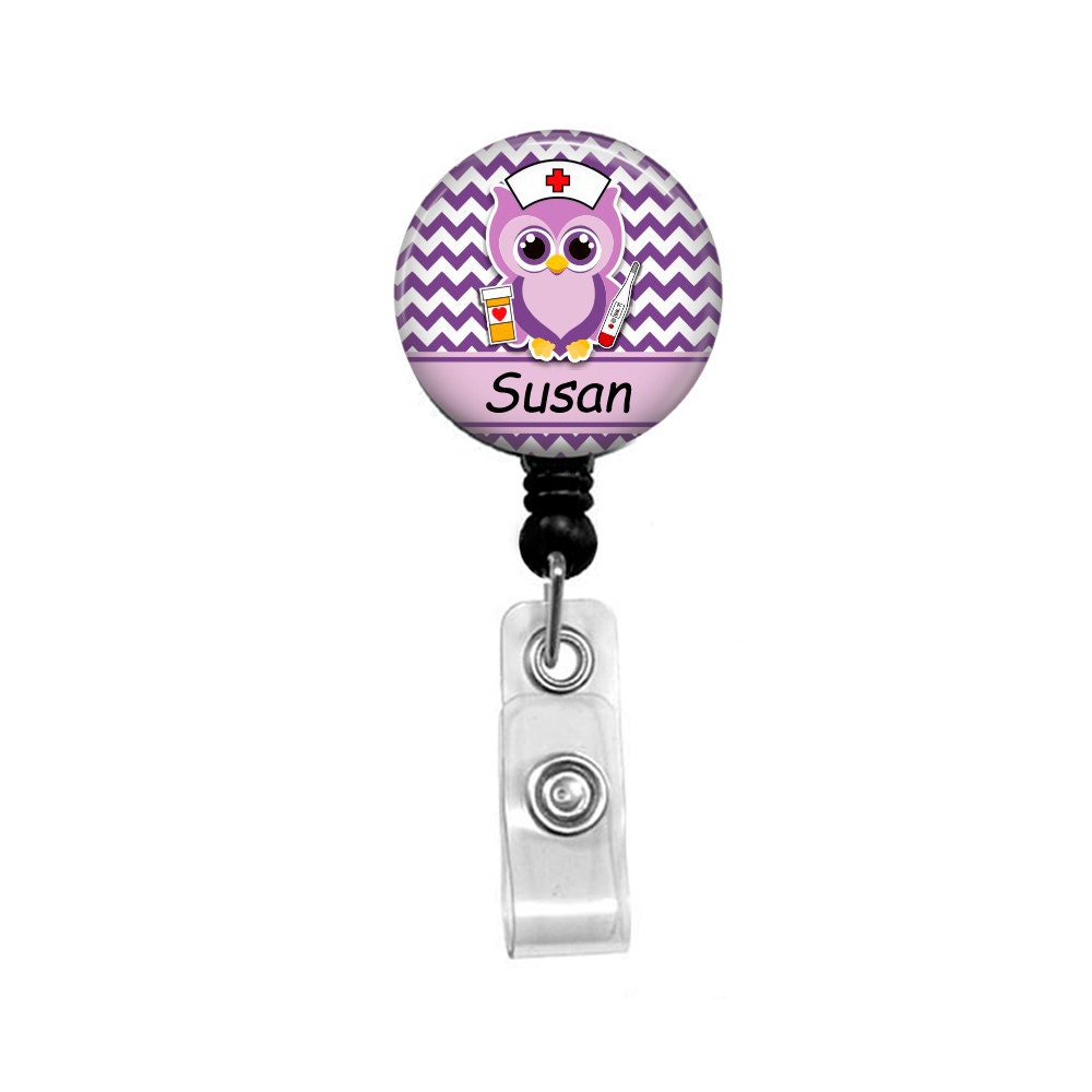 Badgecaddy Badge Buddy PERSONALIZABLE / Custom. Nurse Name Badge