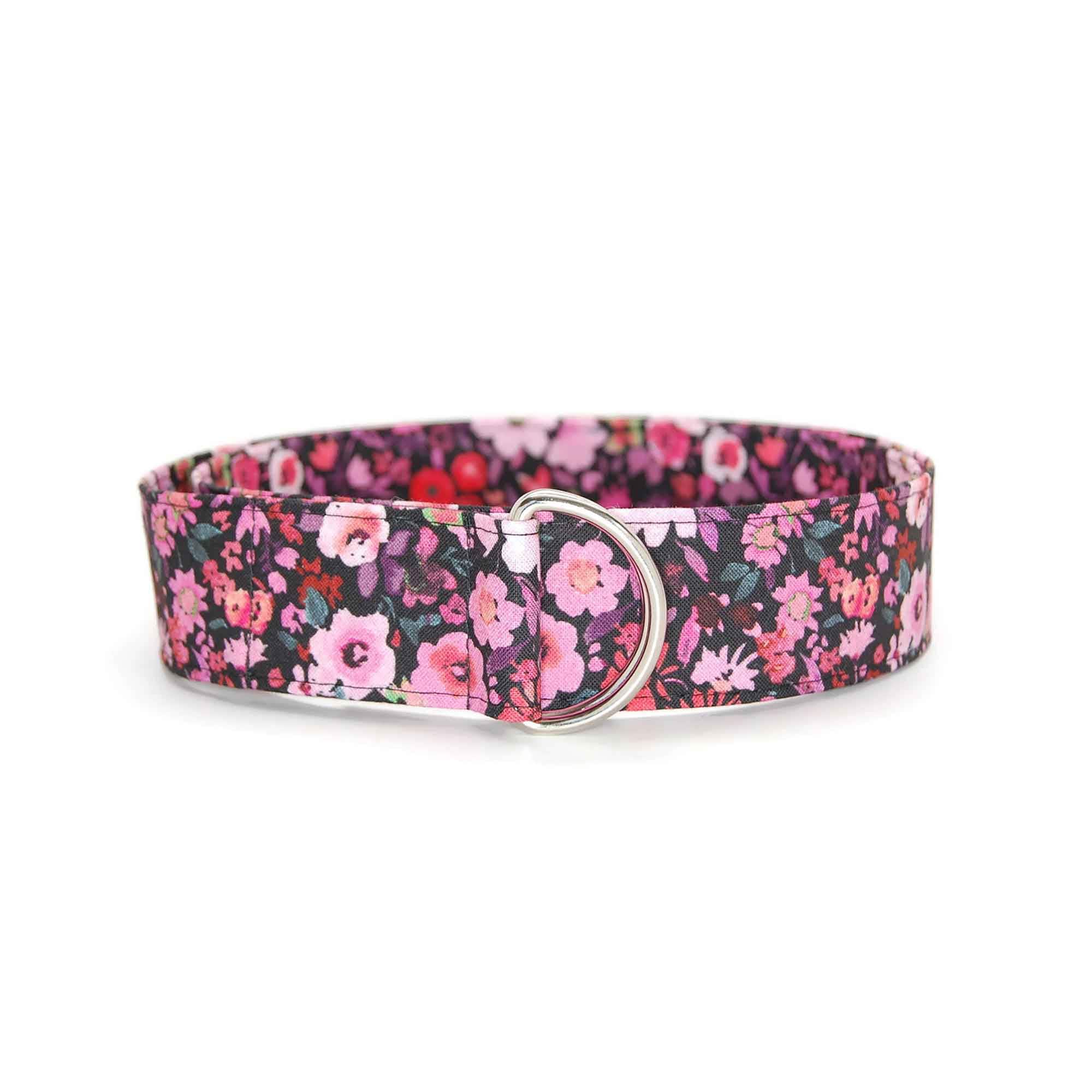 pink fabric belt