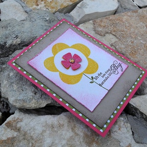 Grillige Big Bloom-bedankkaart - SALE