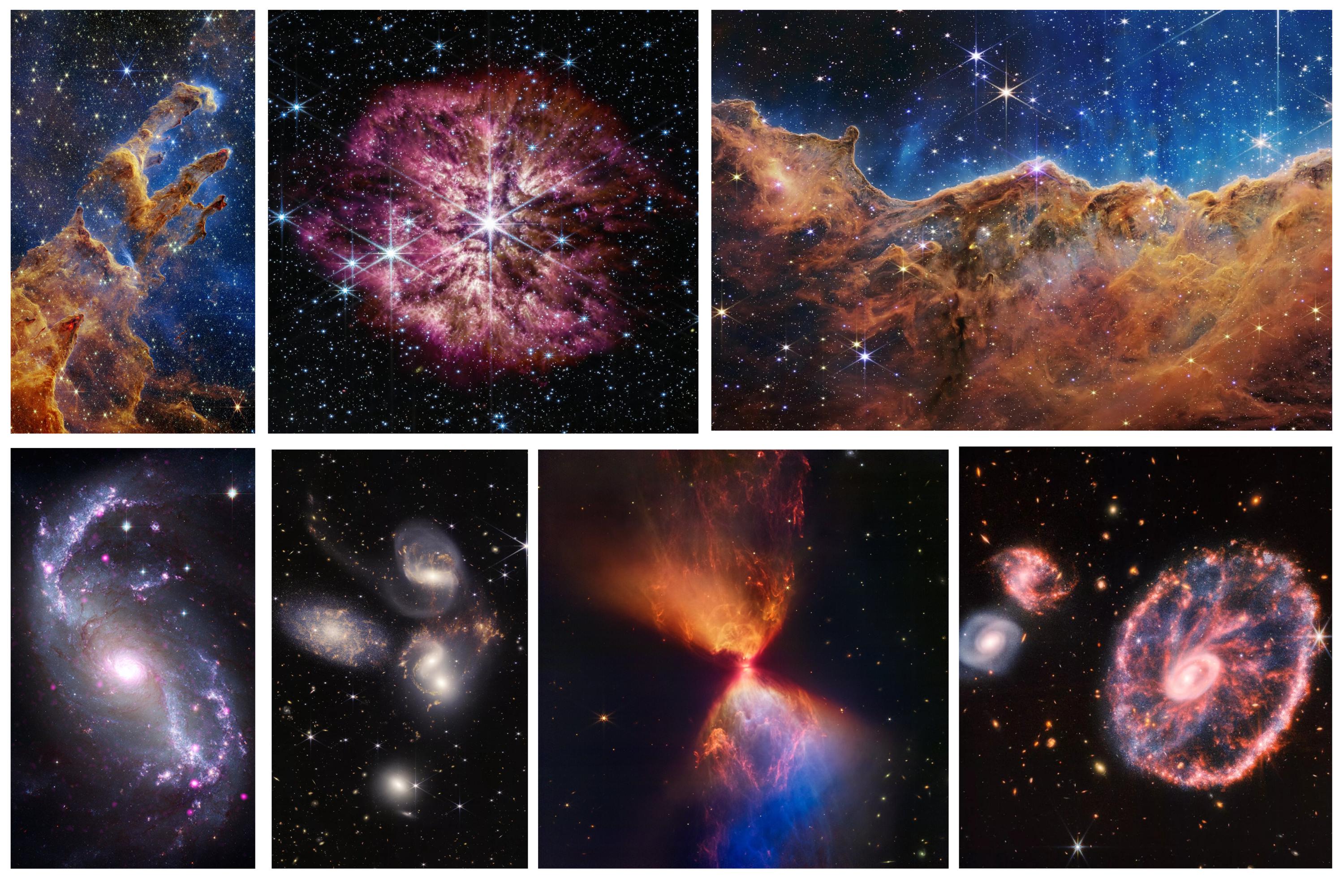 DIGITAL James Webb Space Images Print Set, 28 High Quality NASA JWST ...