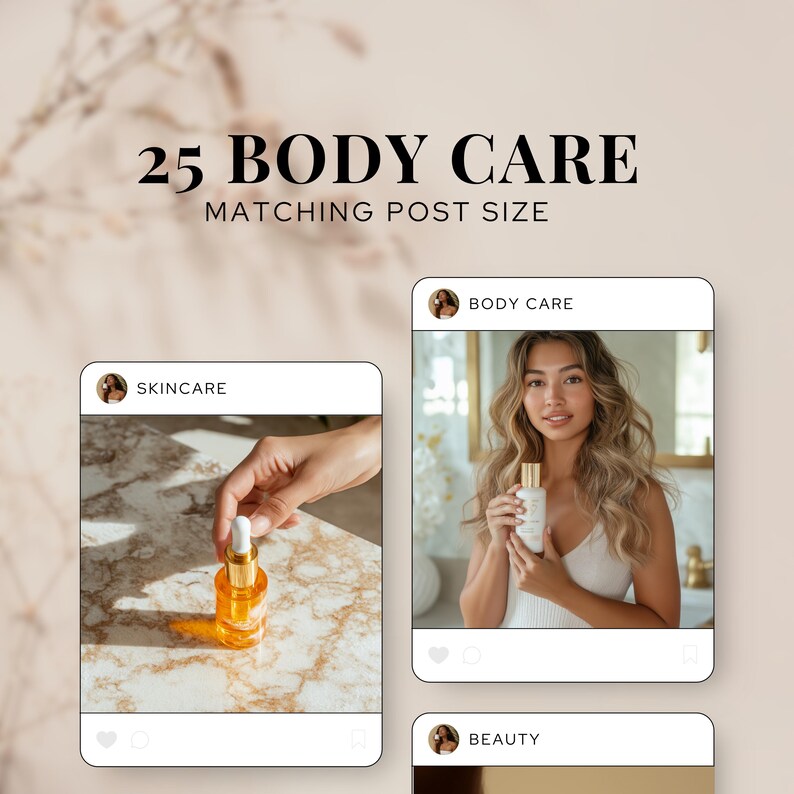 1080 x 1350 px for feed posts
Why You'll Love It:
✔️ Beautiful neutral tones and calming vibes