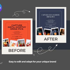 Easy to edit and adapt for your unique brand.