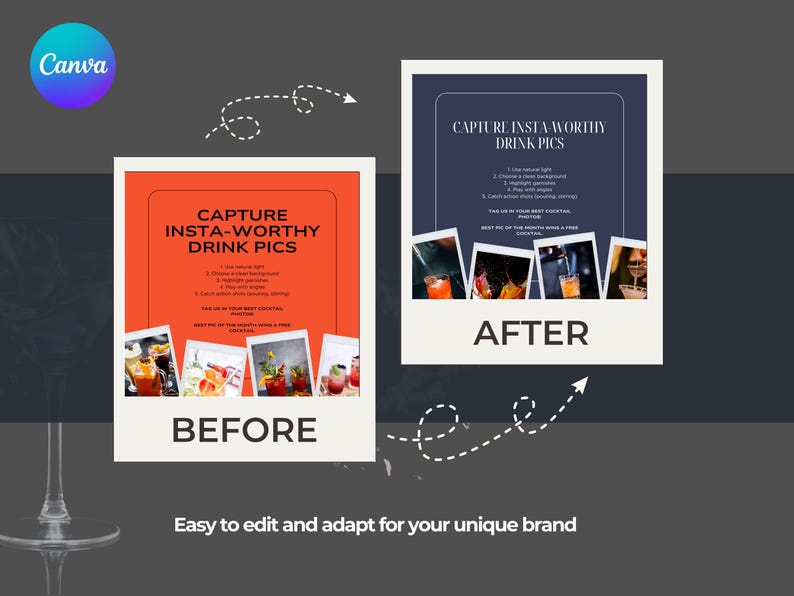 Easy to edit and adapt for your unique brand.