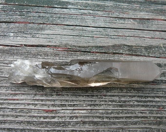 Brazilian Smokey Lemurian Seed Quartz Crystal - LARGE