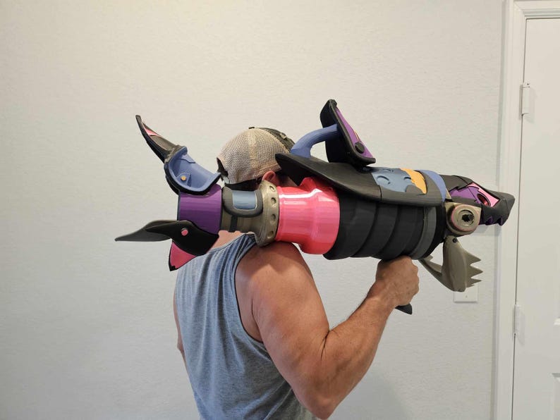 Jinx, Fish Bones, League of Legends, Arcane Etsy