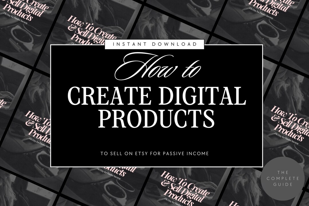 How to Create and Sell Digital Products on Etsy for Passive Income - Etsy