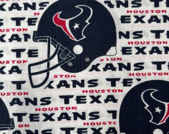 Houston Cotton Fabric Fat Quarter Plus NEW Football Fabric