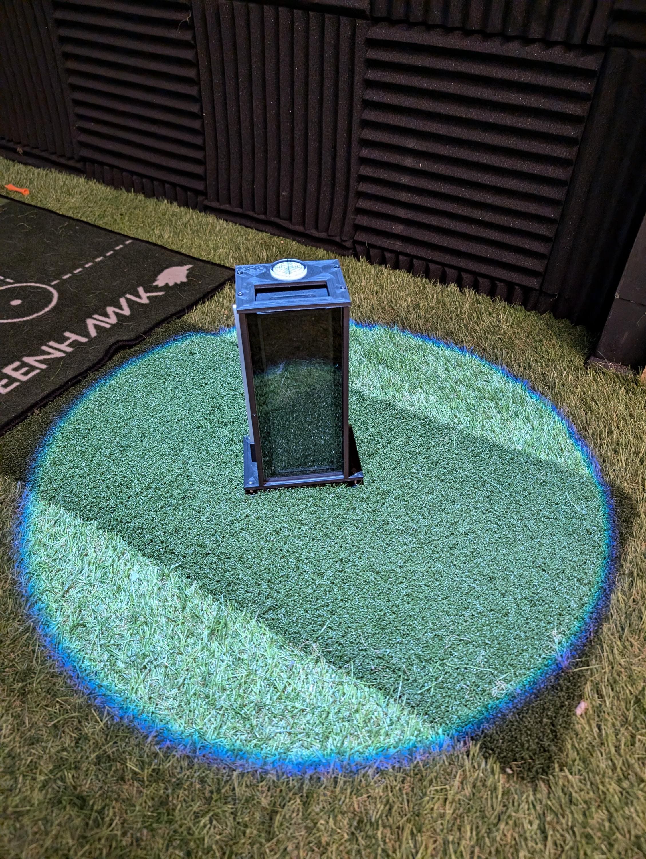 Square golf launch monitor protective case