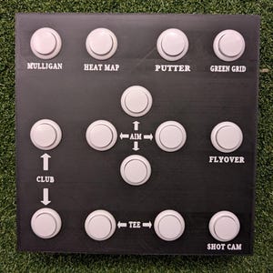 GS Pro 14 Button Golf Simulator Control Box